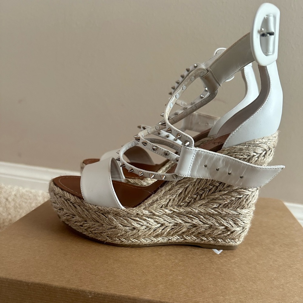 Christian Louboutin Chocazeppa Spikes Espadrille 37